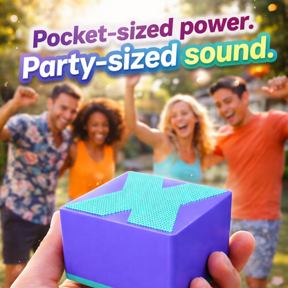 ZivX BoomX | 3W Pocket Bluetooth Speaker | 360° Surround Sound | Deep Bass | BT 5.3 | Type-C Fast Charging | Hands-Free Calling | Ultra Portable