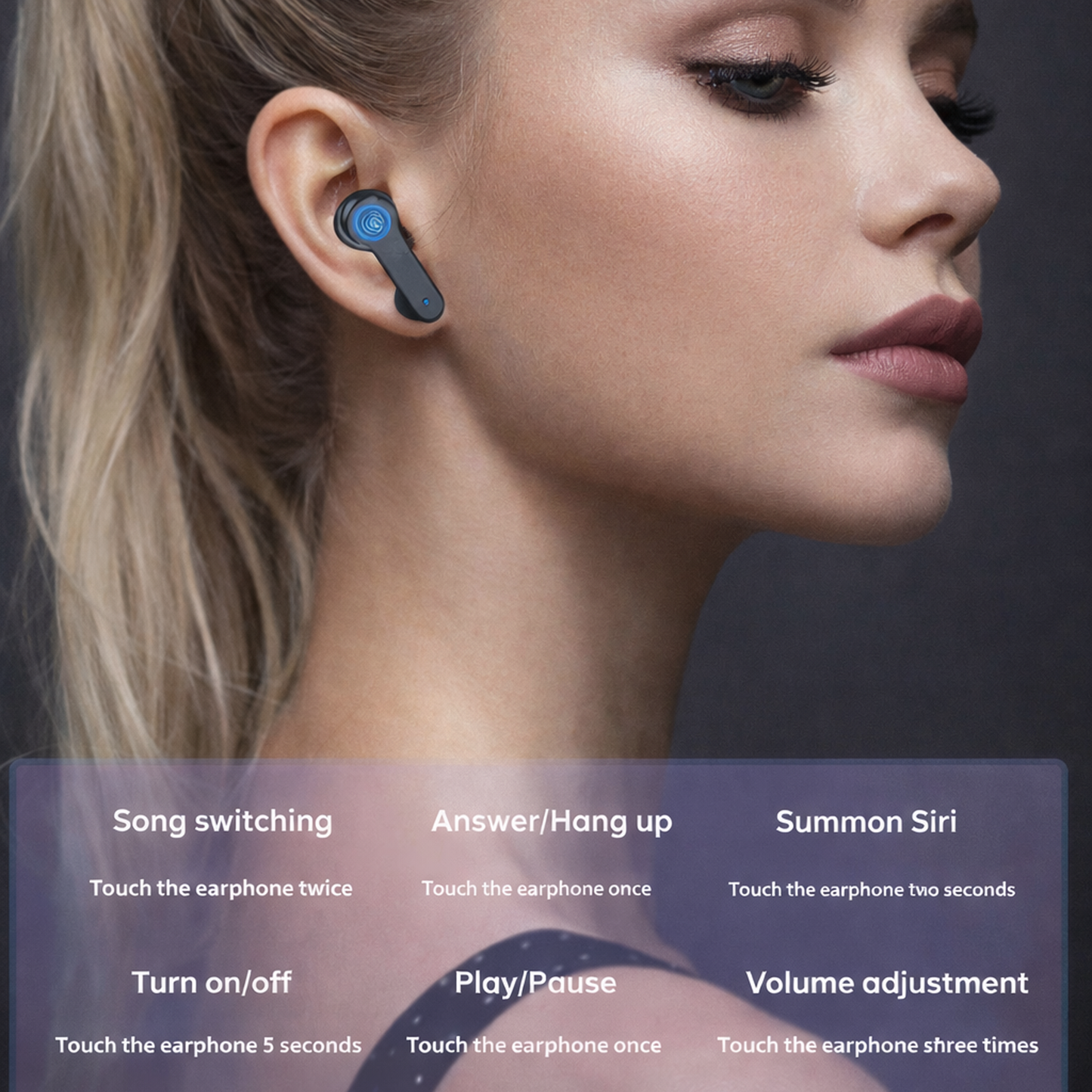 PopX | TWS Wireless Earbuds | Deep Bass | BT 5.3 | Touch Controls | LED Display Case | Type-C Fast Charging | Up to 40H Playtime