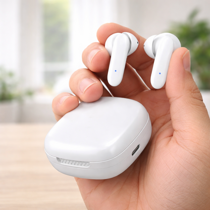 ZivX ZenX | True Wireless Earbuds | Bluetooth v5.3 | ENC Noise Cancellation | 72H Playback | 13mm Bass Drivers | IPX6 | Type-C Fast Charging | Low Latency Gaming Mode
